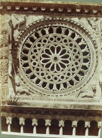 St Peter's church. Rose-window (XII century)