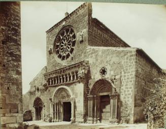 St. Mary the Great church. The facade (front).