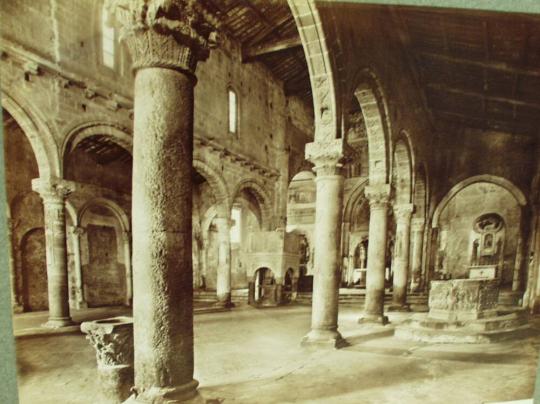 Church of St Mary the Great. The interior. (X & XI century)