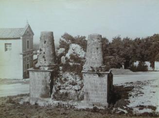 Albano - Prov. di Roma. Avanzi di un Monumento sepolcrale antico.