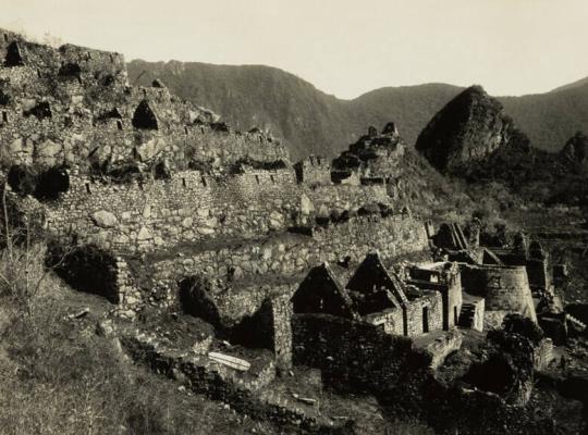 Terraced Ruins on Hillside