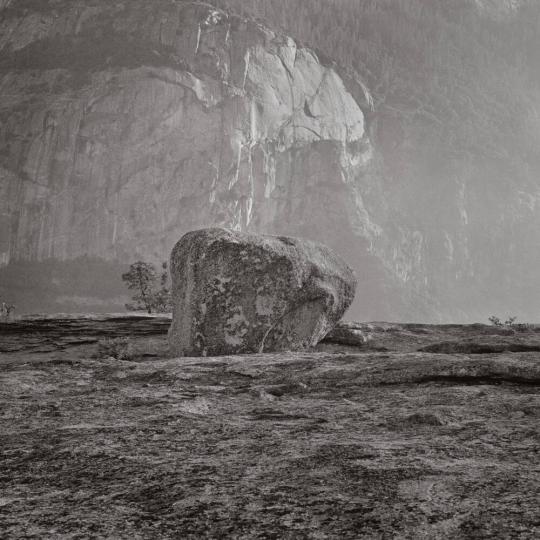 Erratic at Dawn, Lower Turtleneck Mountain, Yosemite National Park, California