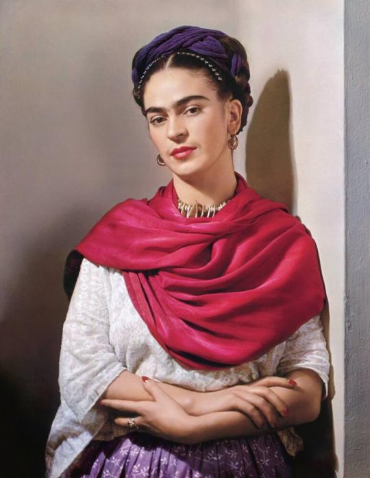 Frida with Magenta Reboza, New York