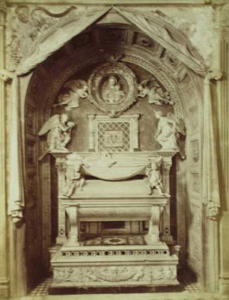 FIRENZE-Contorni. Basilica di S. Miniato al Monte. Monumento al Card. Iacopo di Portogallo. (Rossellino,1461)