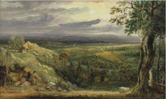 A View in Somersetshire from Fitzhead, the Seat of Lord Somerville
