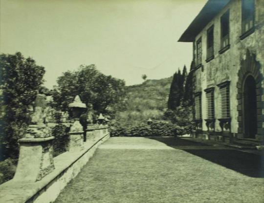 FIRENZE-Dintorni. Settignano-Villadi Gamberaia. La Villa e la Terrazza.