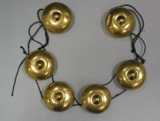 Six Rattle Beads, strung together