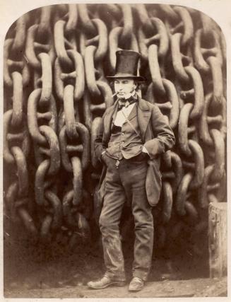 Isambard Kingdom Brunel before the Launching Chains of the Great Eastern