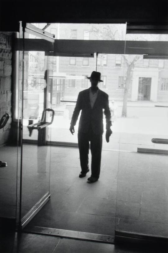 Man with Shoe in Hand (Bowery Welfare Shelter)