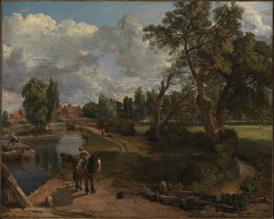 Fig. 31.1. John Constable, Flatford Mill (“Scene on a Navigable River”), 1816–17, oil on canvas ...