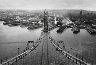 [View atop Golden Gate Bridge]