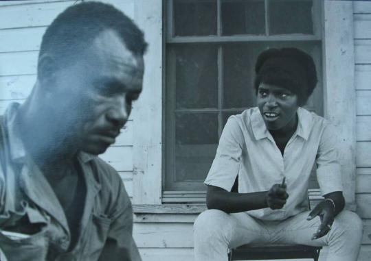 Ruleville, Mississippi, 1964, Gwen Gillon, a SNCC Staff Member from Alabama, Conducts a Literacy Class During Freedom Summer, 1964