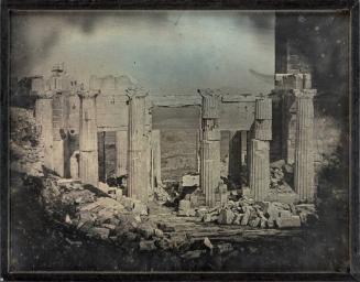 Athènes, Propylées, pris de l’intérieur