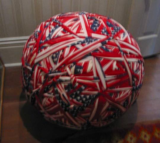 Who's Afraid of Red, White & Blue? (American Flag Ball)