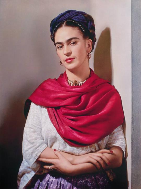 Frida with Magenta Reboza, New York