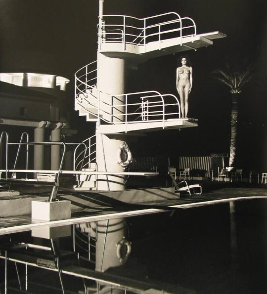Monte Carlo Beach Topless - Diving Tower, Old Beach Hotel, Monte-Carlo | All Works | The MFAH  Collections