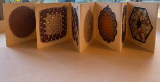 9 brown potholders