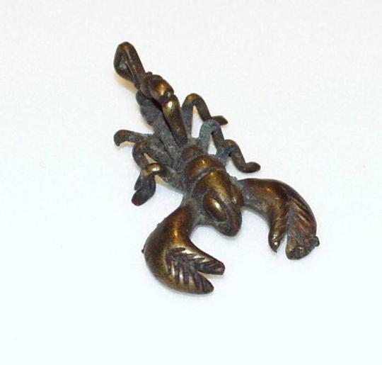 Scorpion gold weight