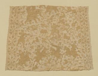 Fragment of cape or bed hanging