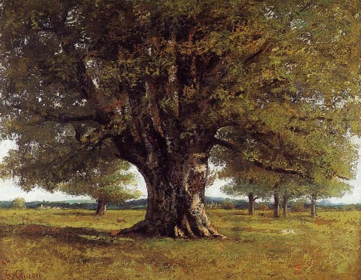 Fig. 64.2. Gustave Courbet, The Oak at Flagey, 1862, oil on canvas, Musée Courbet. Image source ...