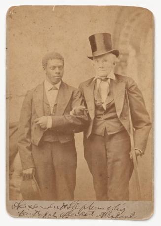 Alexander H. Stephens and His Faithful Attendant Alexander Kent