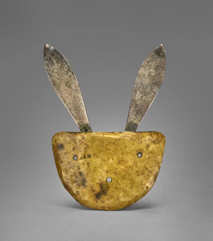 Rabbit Head (Hasenkopf Brosche)