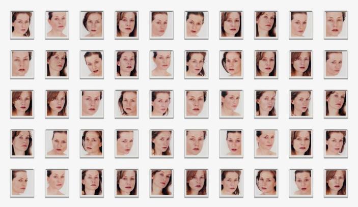Portrait of an image (with Isabelle Huppert)