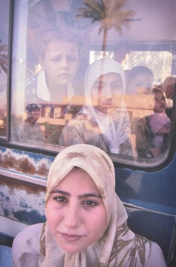Wedding guests wait for the bride: Al Kut