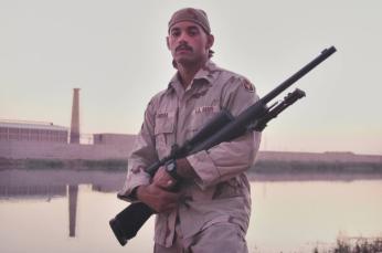 SSgt. Alain Cabrera, U.S. Army sniper, Ar Ramadi