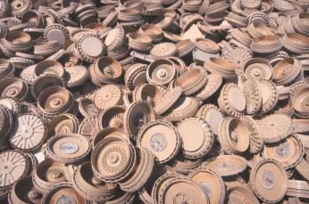 Landmines robbed of their propellant, weapons buner near Abu Jir