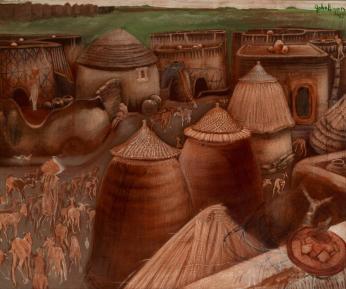 Untitled [An African Village]