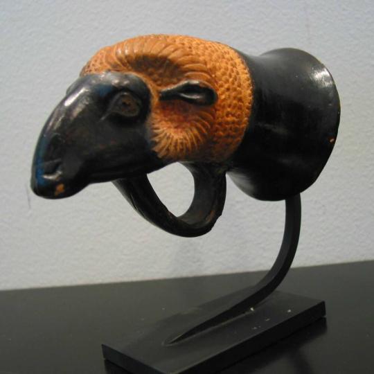 Rhyton in the shape of a Ram's Head