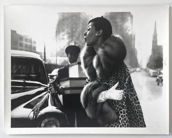 The Spotted Furs, Furred, Barbara Mullen, Coat by Traina-Norell, New York