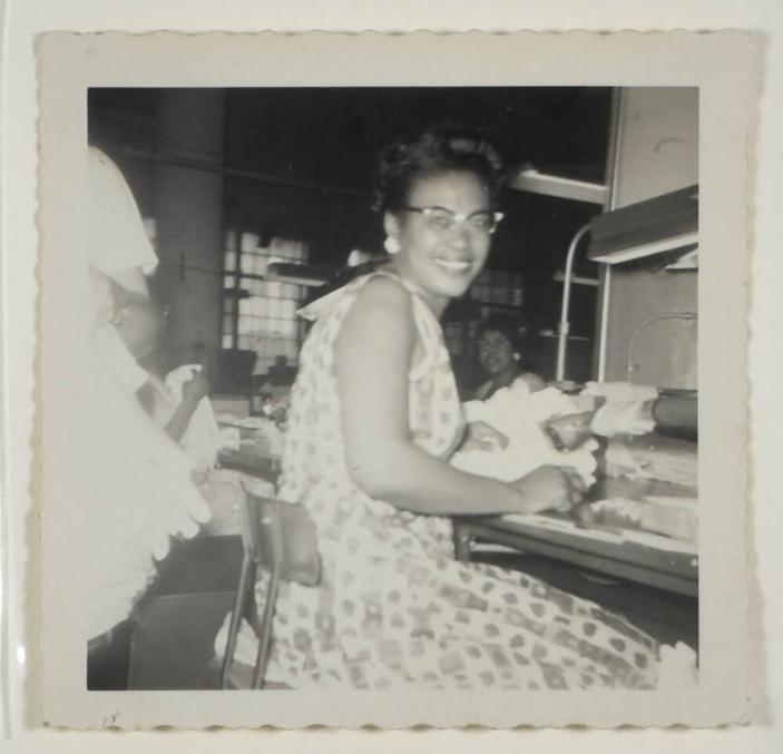 [Women Working with Fabric]