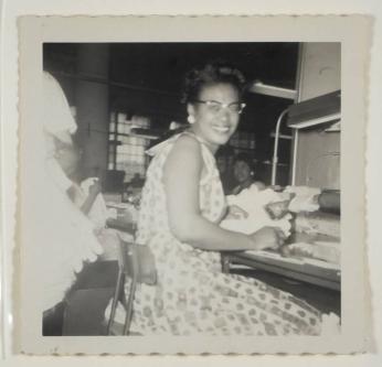 [Women Working with Fabric]