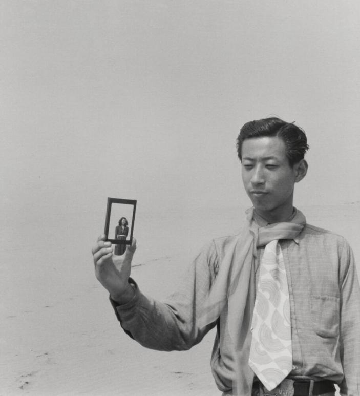 Portrait on a Sand Dune