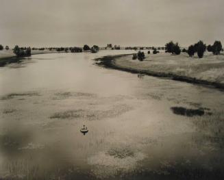 Tube Fisherman near Sacramento County Dump