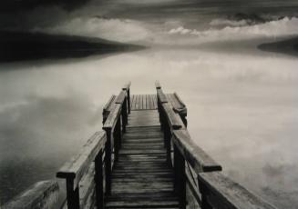 Pier into Clouds, Glacier, Montana