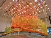 Installation of “Ernesto Neto: SunForceOceanLIfe” on view at the Museum of Fine Arts, Houston,  ...