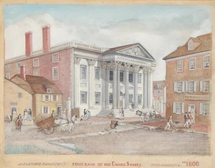 Alexander Hamilton's First Bank of the United States