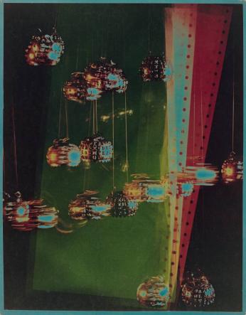 Things (Typewriter Balls on Swinging Strings, Hole Punched Sheets)