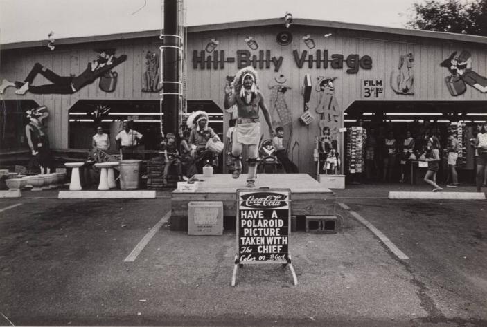 "Have a Polaroid Taken with the Chief," Cherokee, Tennessee