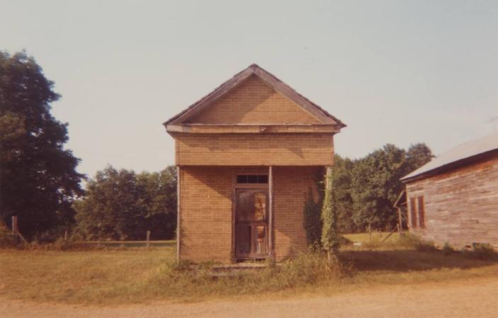 Building with False Brick Siding, Warsaw, Alabama