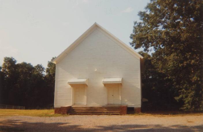 Church between Greensboro and Marion, Alabama