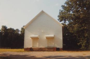 Church between Greensboro and Marion, Alabama