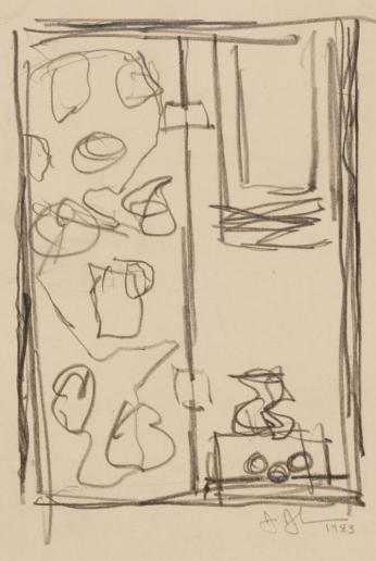Study for Ventriloquist
