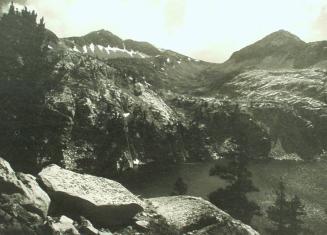 Cloud and Mountain: Marion Lake, Southern Sierra