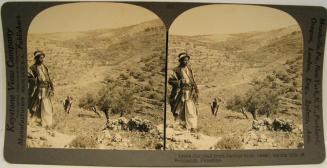 Old road from Jericho to Ai (west), among hills of Benjamin, Palestine.