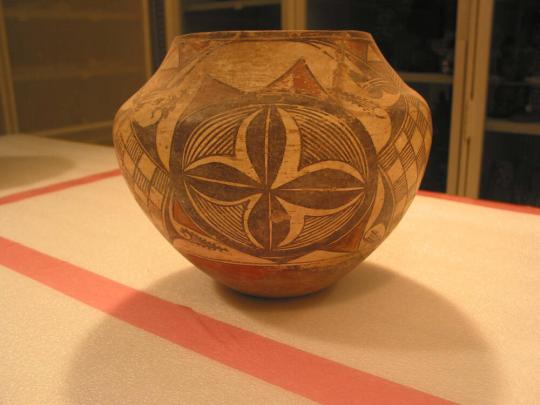 Jar (Olla) with Abstract Designs