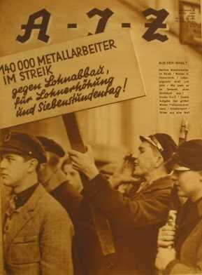 140,000 Metallarbeiter im Strik gegen Lohnabbau, für Lohnerhöhung und Siebenstundentag!
